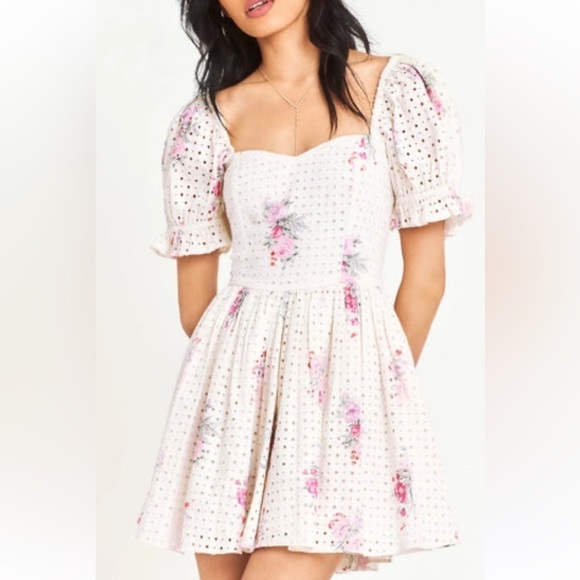 LOVESHACKFANCY ALTIMA DRESS IN SPANISH LAVENDER - Picture 1 of 16